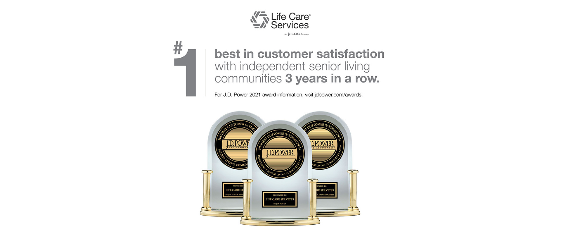 Life Care Services Ranked #1 in Independent Living Customer Satisfaction by J.D. Power